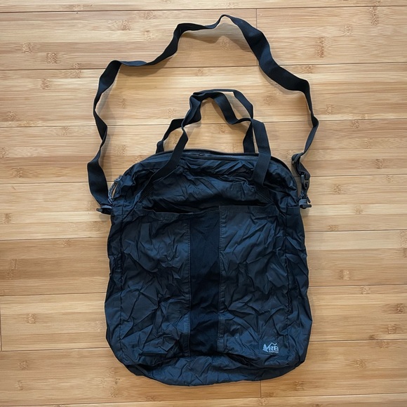 REI Co-Op Stuff Travel Tote Black - Picture 1 of 5